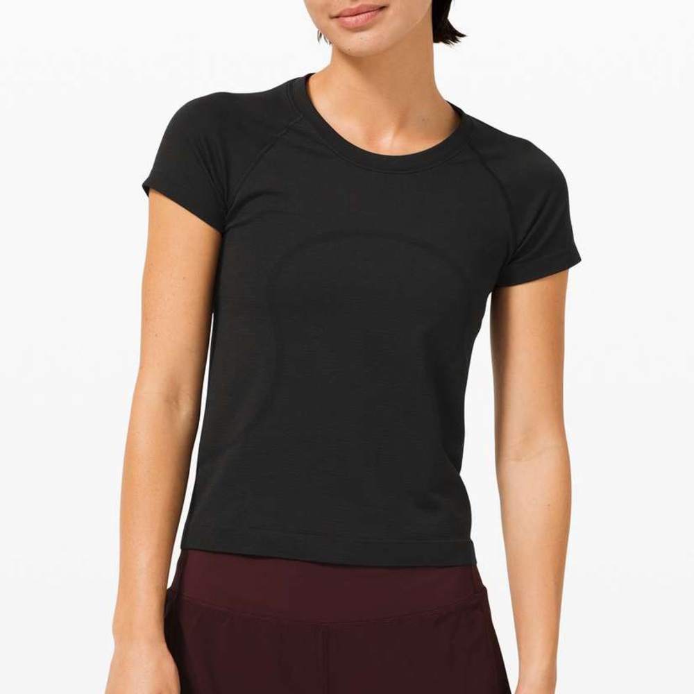 Lululemon Swiftly Tech Short Sleeve Shirt 2.0 Race Length Black
